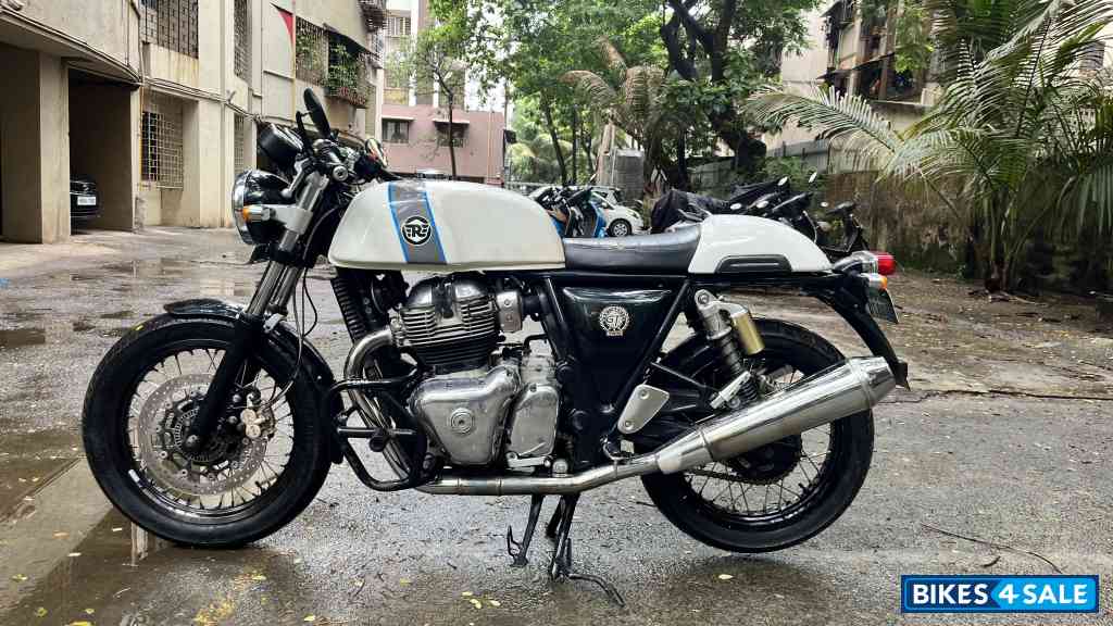 Ice Queen White Royal Enfield Continental GT 650