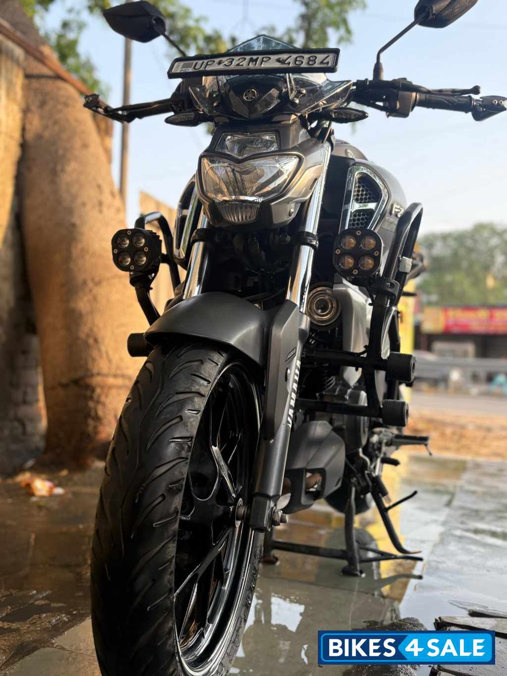 Matt Black Yamaha FZ-S FI V3