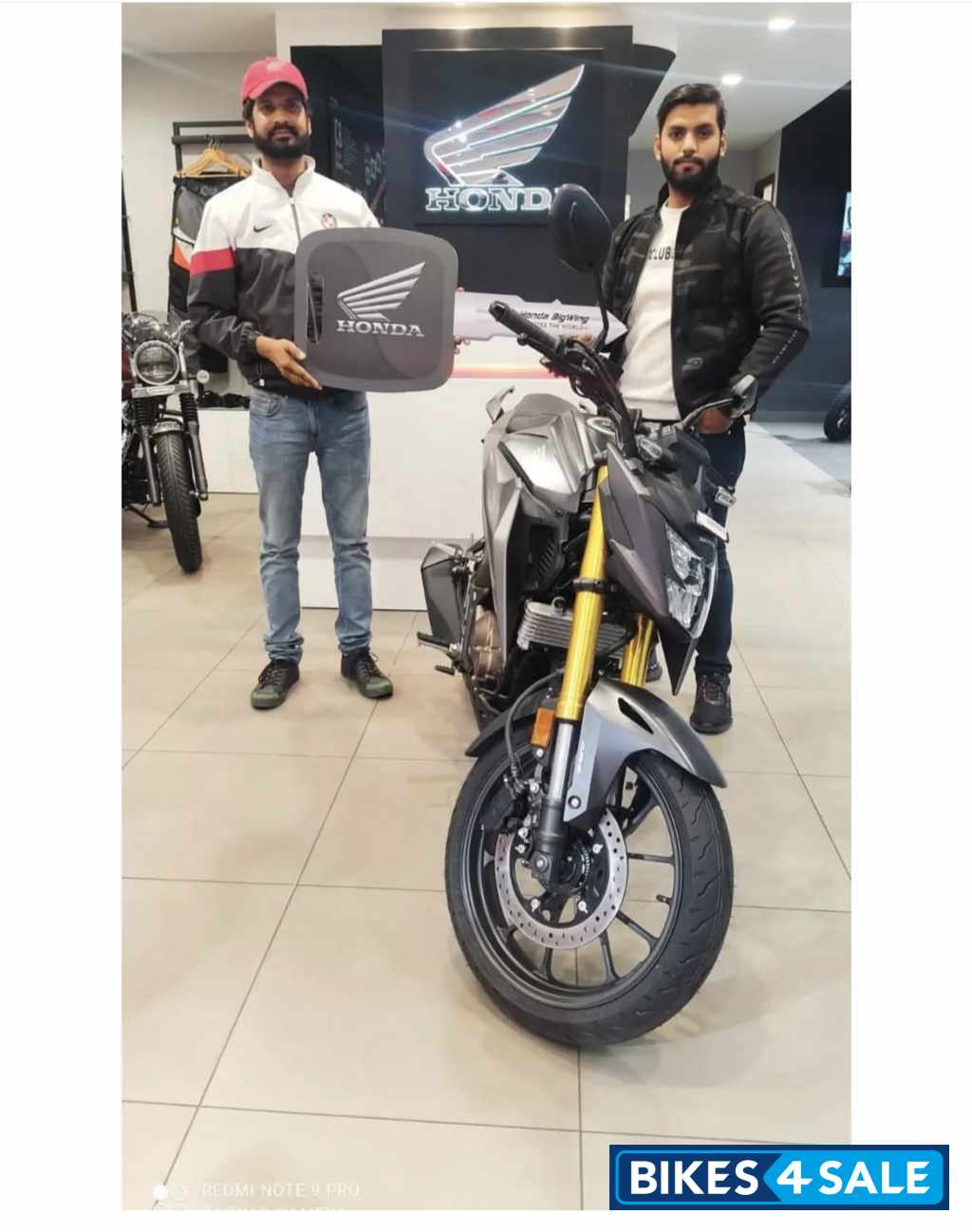 Black N Grey Honda CB300F Deluxe