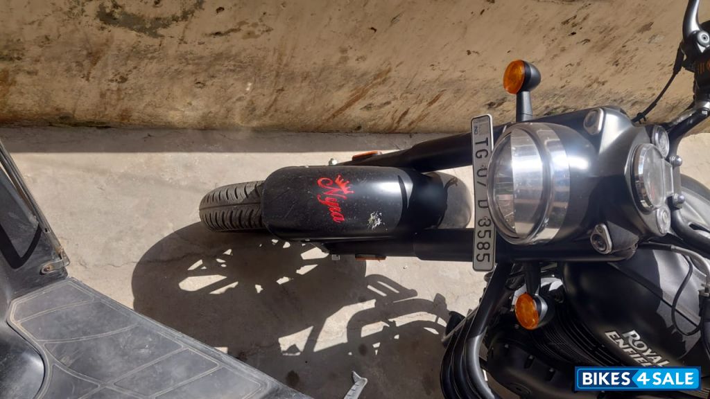 Streak Black Royal Enfield Classic 350 Dual Channel BS6