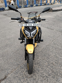 Yellow TVS Raider Split Seat