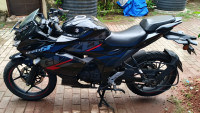 Black Suzuki Gixxer SF BS6