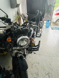 Stellar Blue Royal Enfield Meteor 350