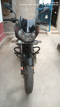 Red Black Bajaj Discover 125