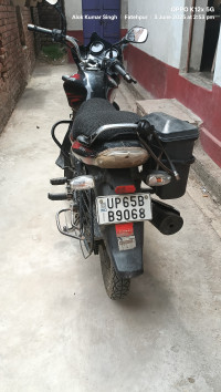 Red Black Bajaj Discover 125