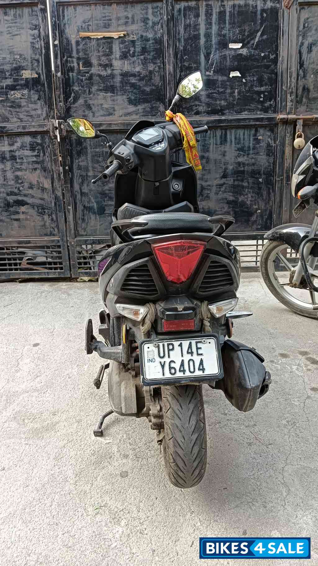 Black And Purple TVS NTORQ Super Squad Edition