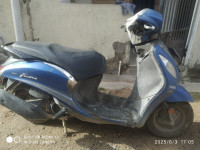 Blue Yamaha Fascino
