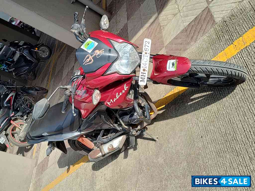 Red Honda CB Twister