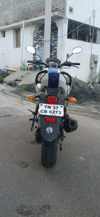 White And Blue Yamaha FZ-S FI V2