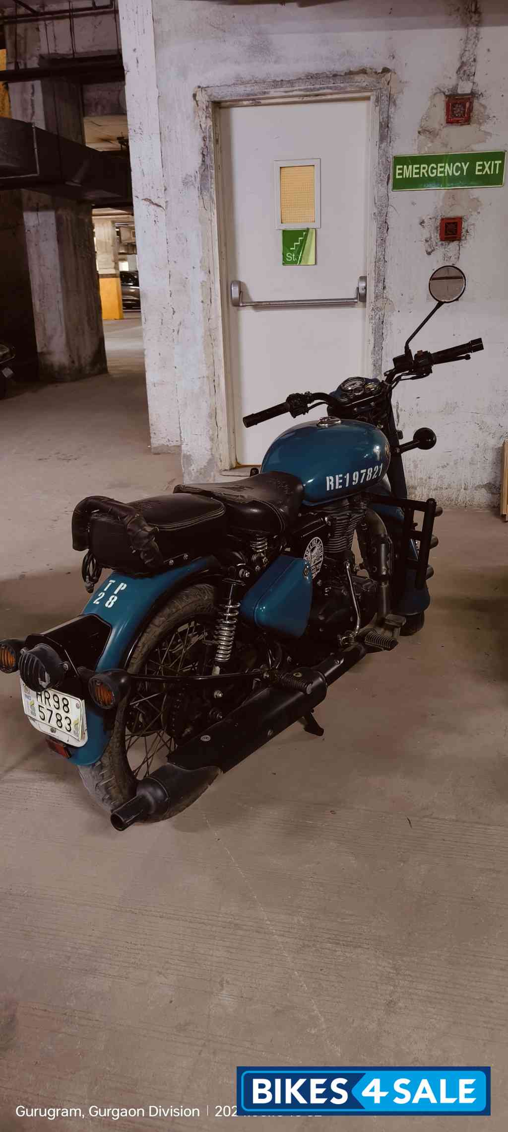 Royal Enfield Classic Signals Airborne Blue Royal Enfield Classic Signals Airborne Blue