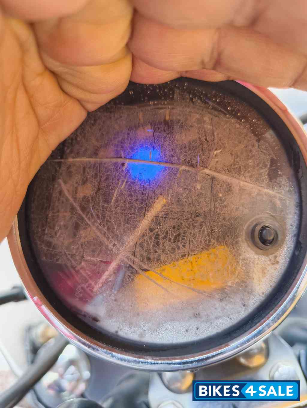 Blue Bajaj Avenger Street 150