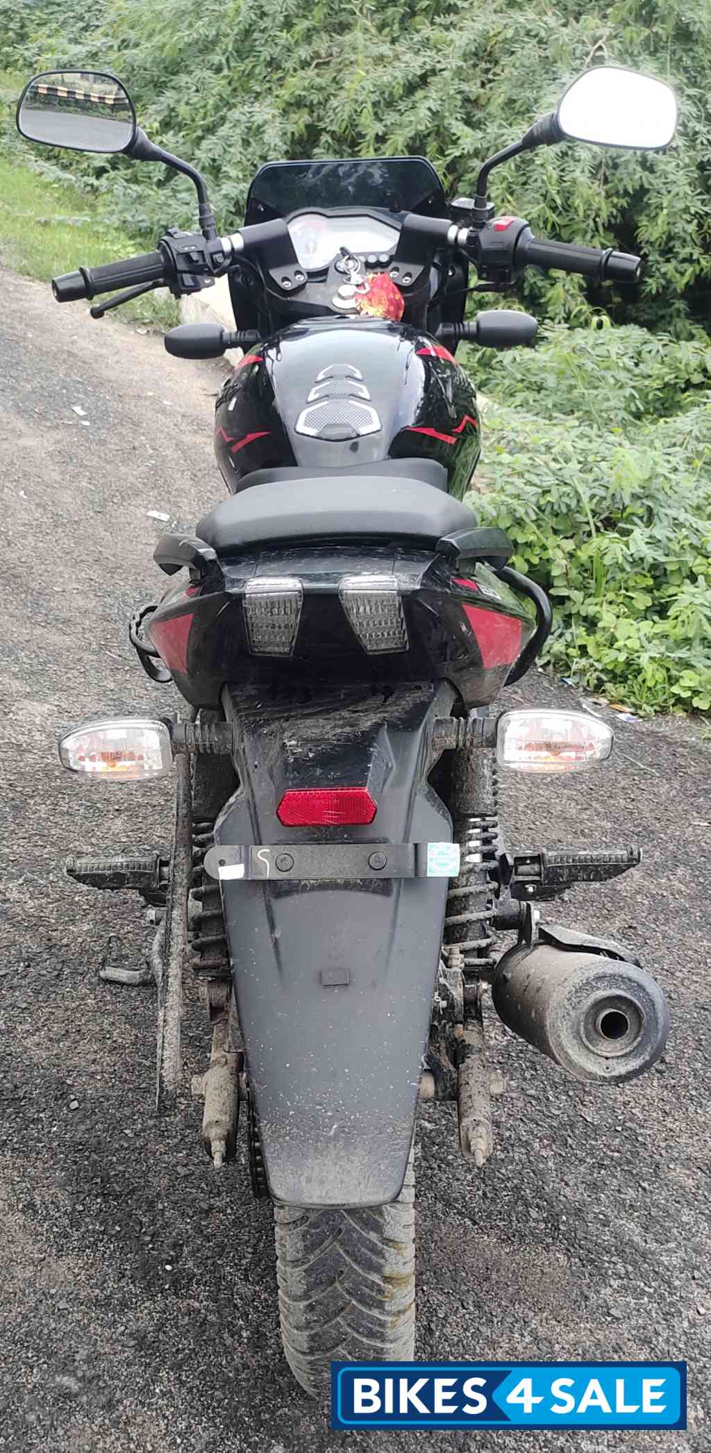 Red,black Bajaj Pulsar 150 Twin Disc BS6