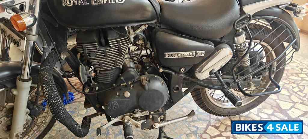 Matt Black Royal Enfield Thunderbird