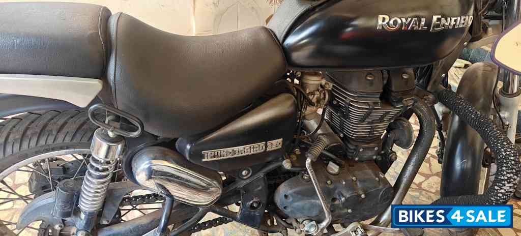Matt Black Royal Enfield Thunderbird