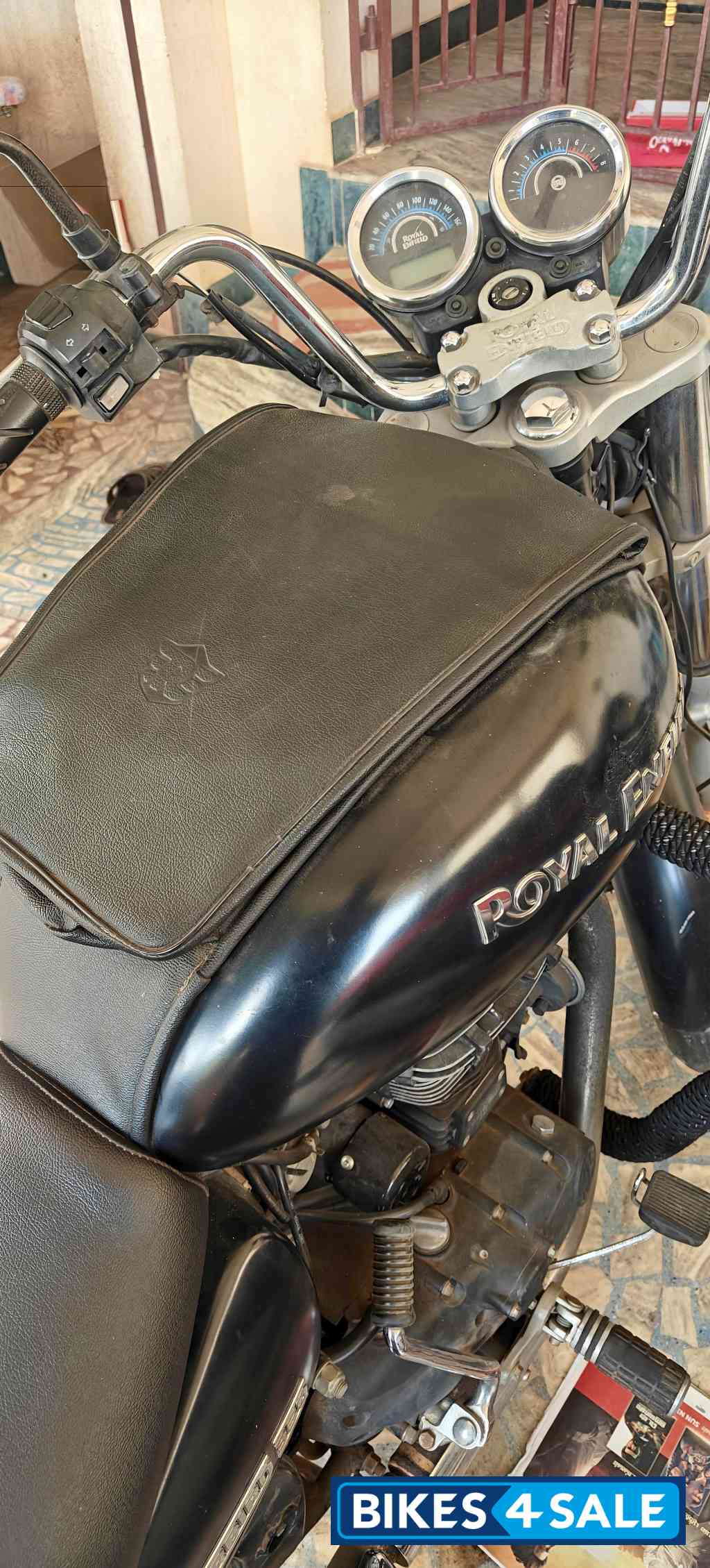 Matt Black Royal Enfield Thunderbird