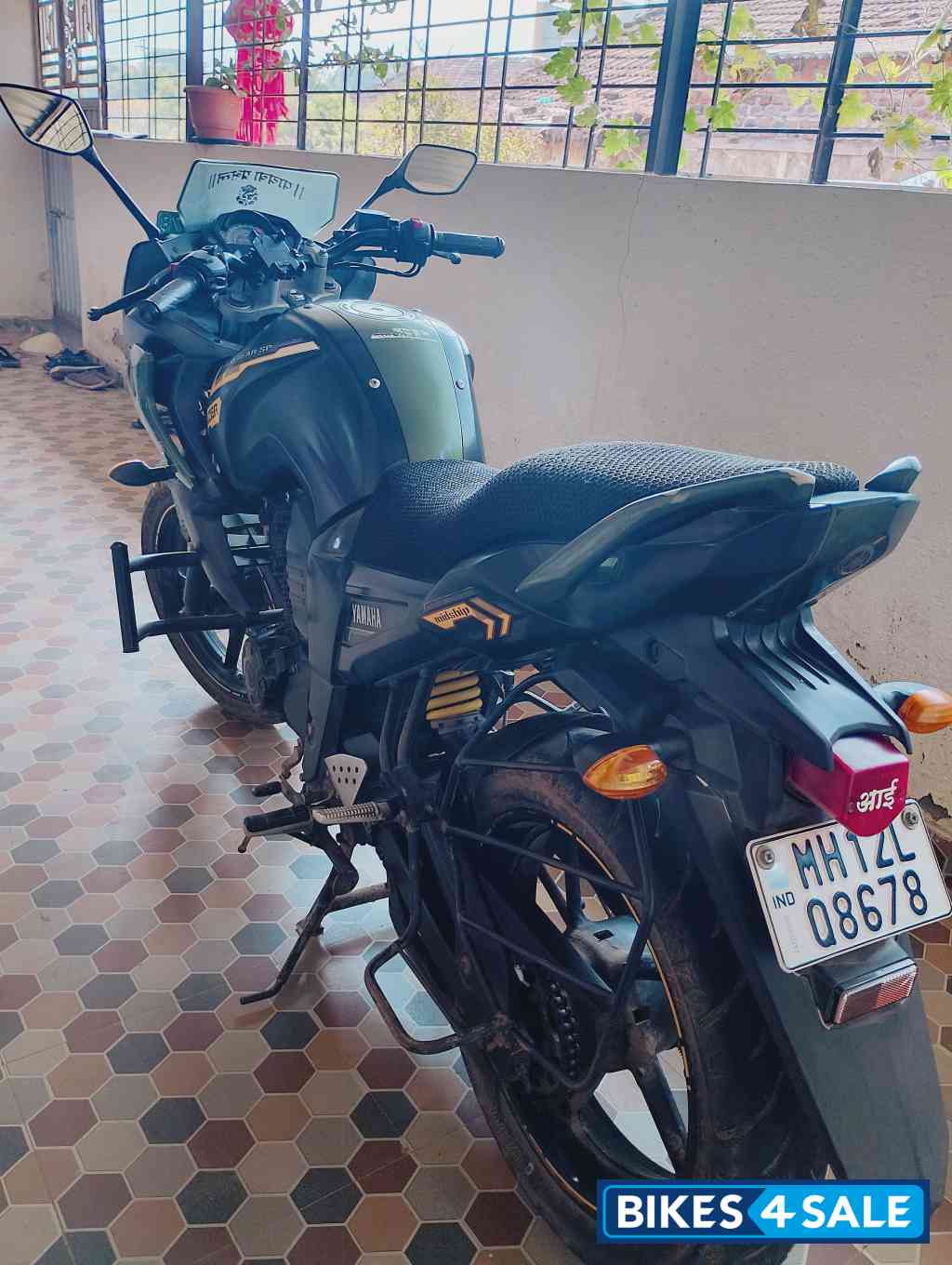 Military Green Yamaha Fazer