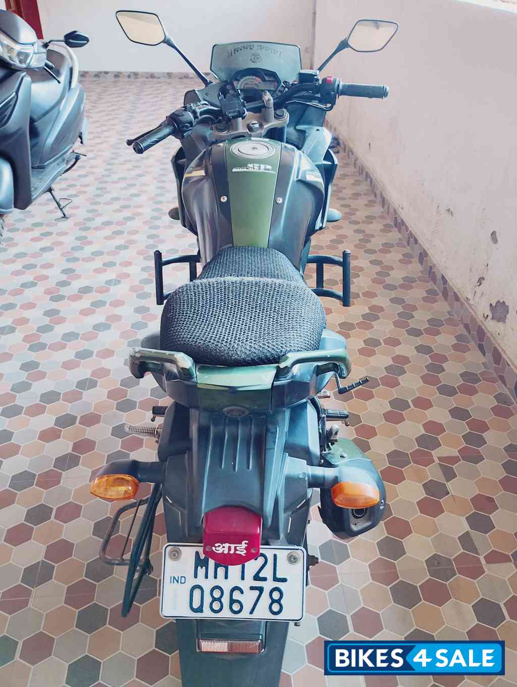 Military Green Yamaha Fazer