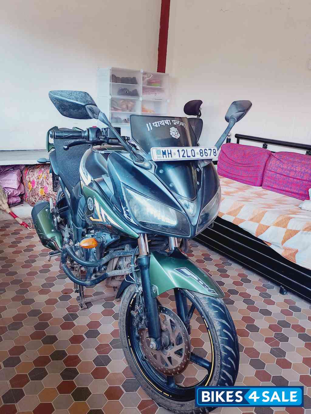 Military Green Yamaha Fazer