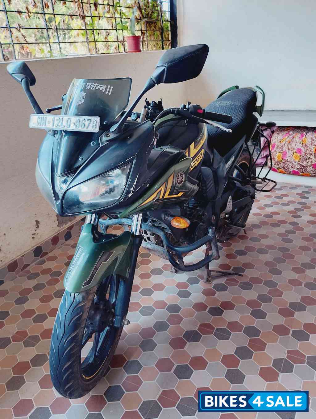 Military Green Yamaha Fazer