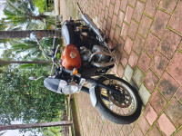 Orange Royal Enfield Interceptor 650 Twin