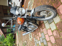 Orange Royal Enfield Interceptor 650 Twin
