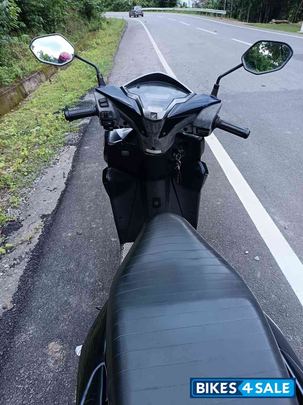 Perl Siren Blue Honda Grazia