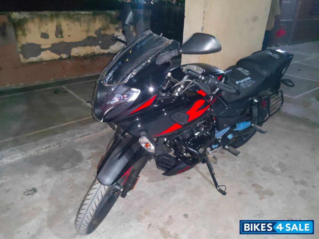 Black And Red Bajaj Pulsar 220 DTSFi