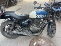 Rebel Blue Royal Enfield Hunter 350 Metro