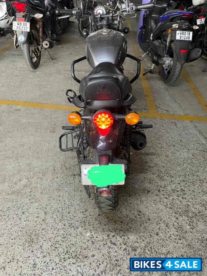 Dapper Grey Royal Enfield Hunter 350 Metro