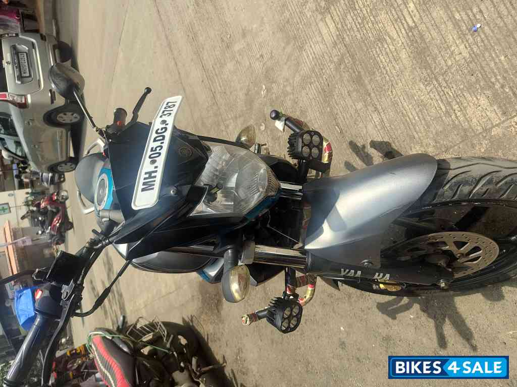 Grey And Blue Yamaha FZ-S FI V2