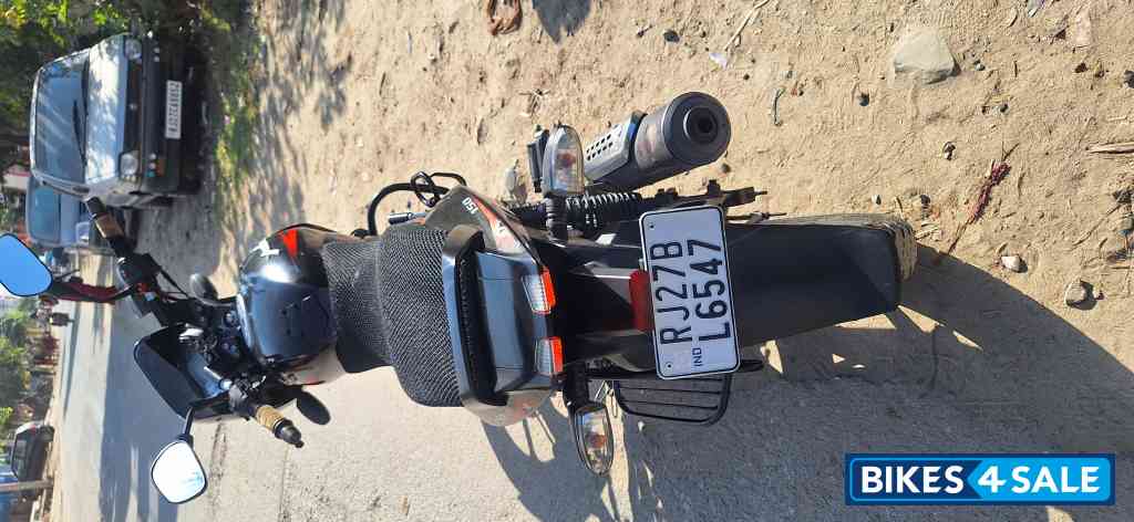 Black & Red Bajaj Pulsar 150 DTSi