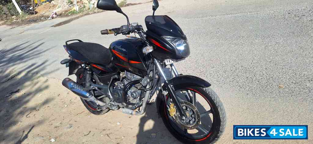 Black & Red Bajaj Pulsar 150 DTSi