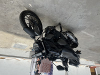 Black Yamaha FZ FI V3 BS6