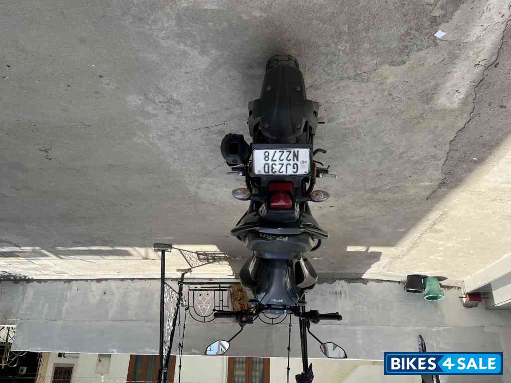 Black Yamaha FZ FI V3 BS6