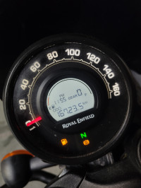 Rebel Blue Royal Enfield Hunter 350 Metro