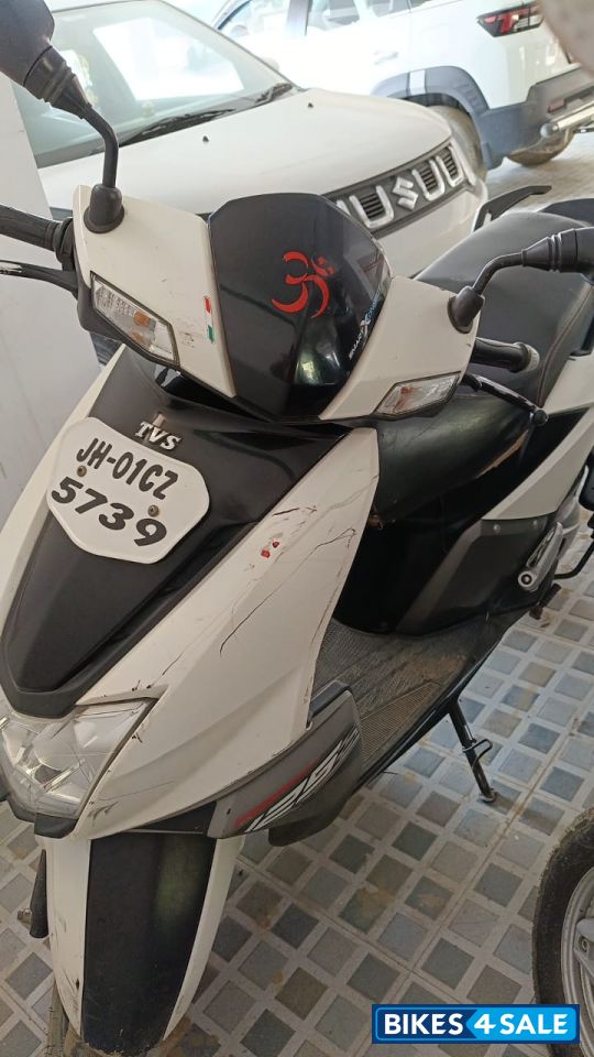 White TVS NTORQ 125