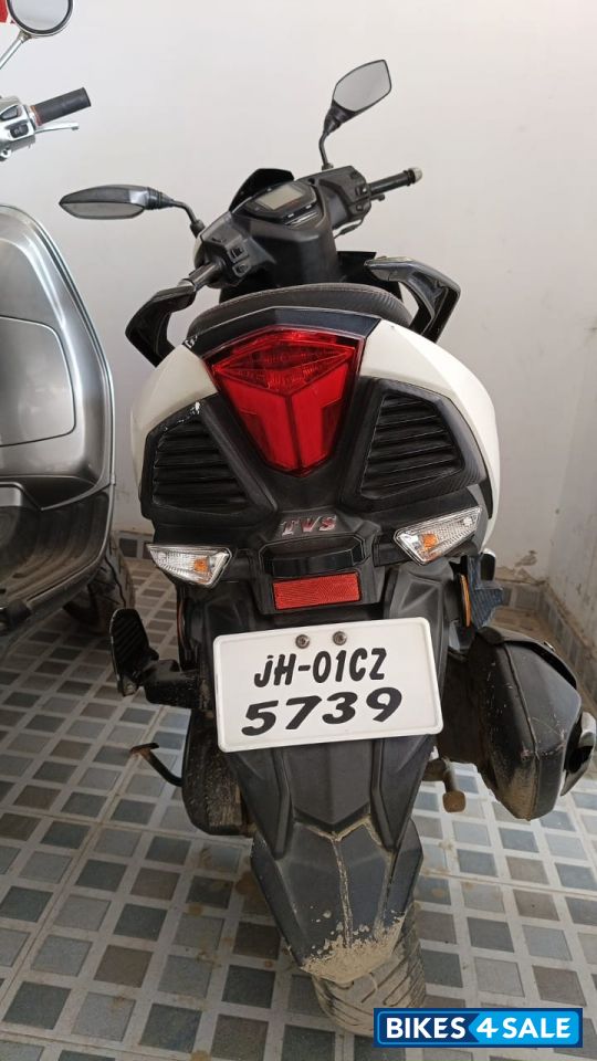White TVS NTORQ 125