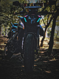 Ebony Black KTM Duke 250 2025