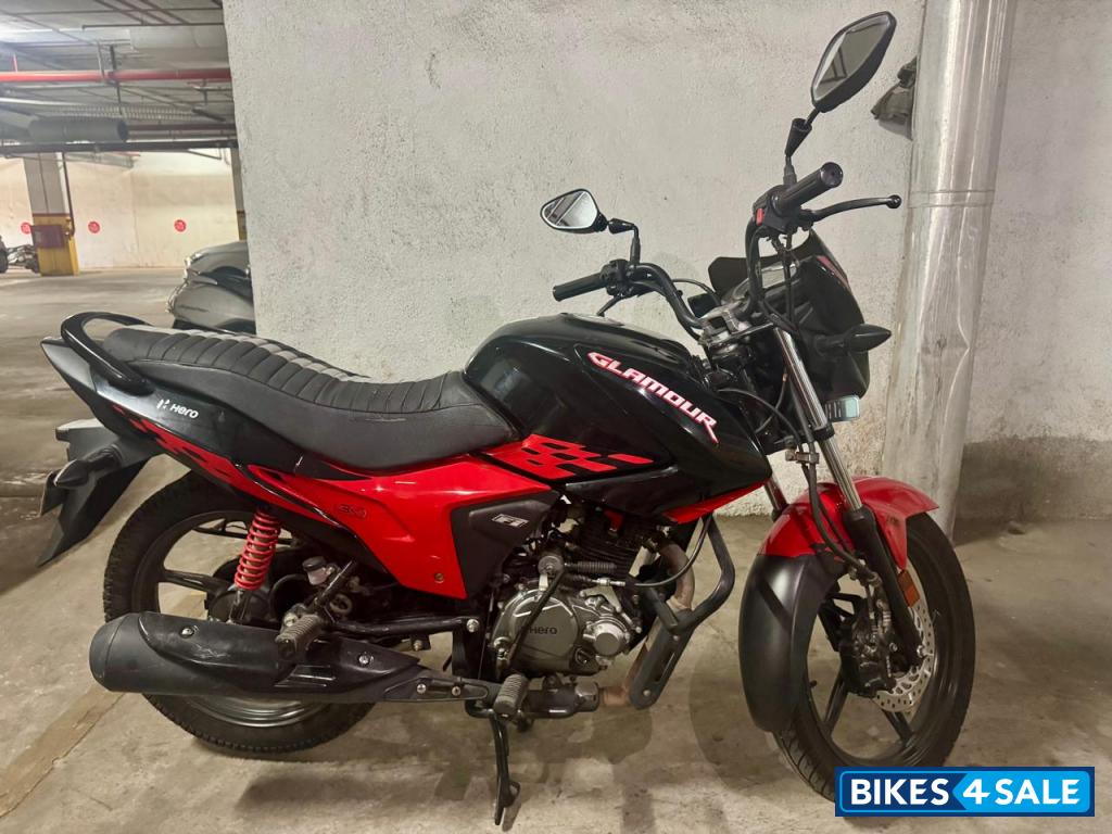 Black And Red Hero Glamour 125