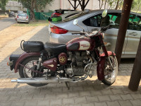 Maroon Royal Enfield Classic 350