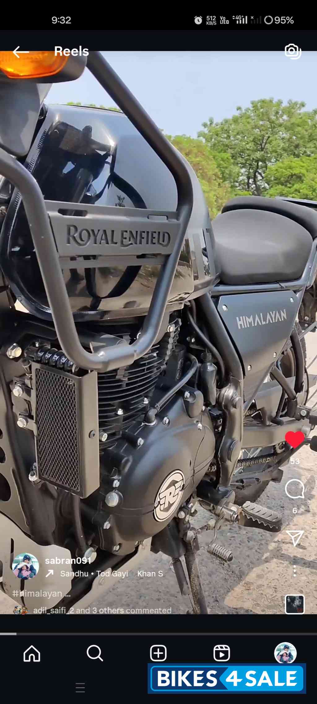 Granite Black Royal Enfield Himalayan