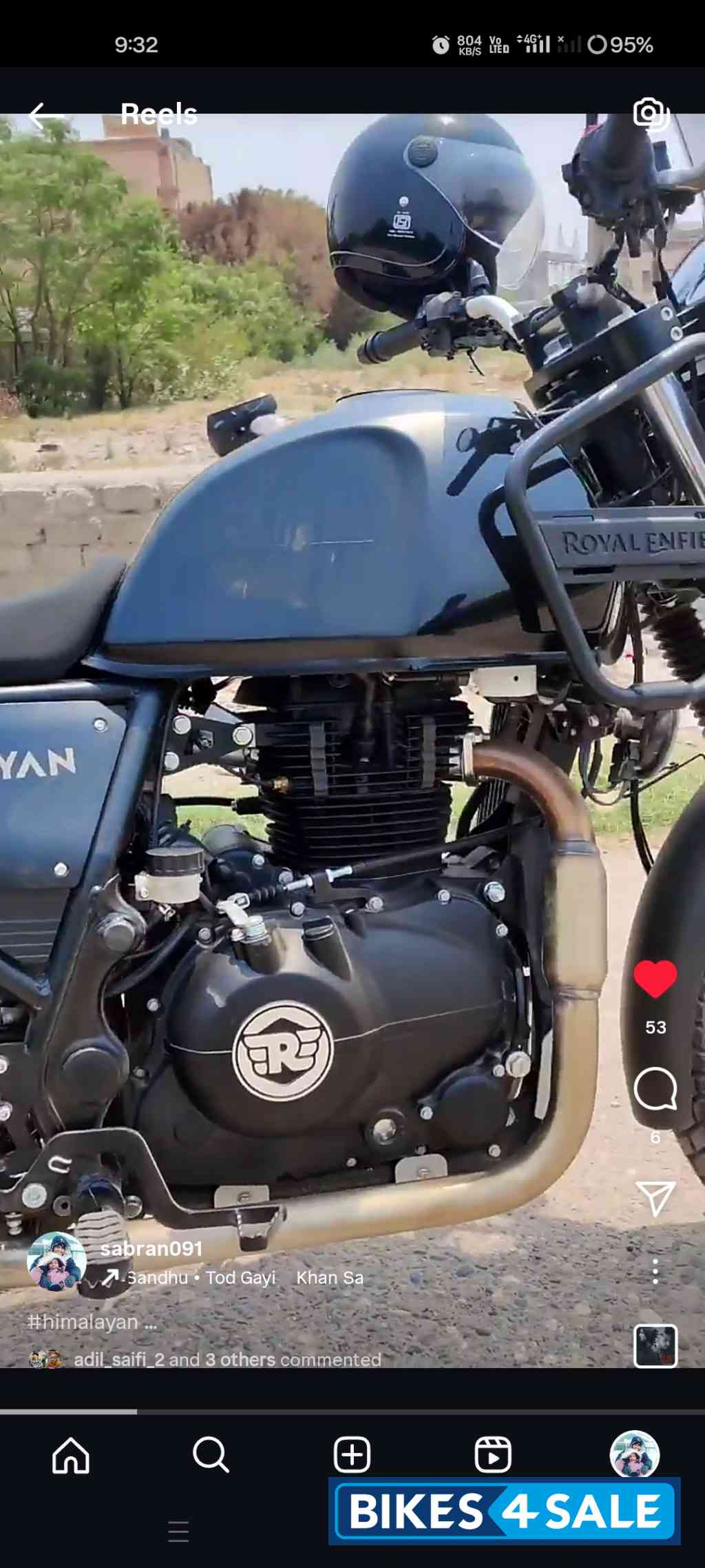 Granite Black Royal Enfield Himalayan