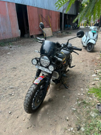 Black And Yellow Royal Enfield Guerrilla 450