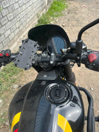 Black And Yellow Royal Enfield Guerrilla 450