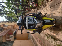 Neon / Navy Blue TVS NTORQ 125 XT