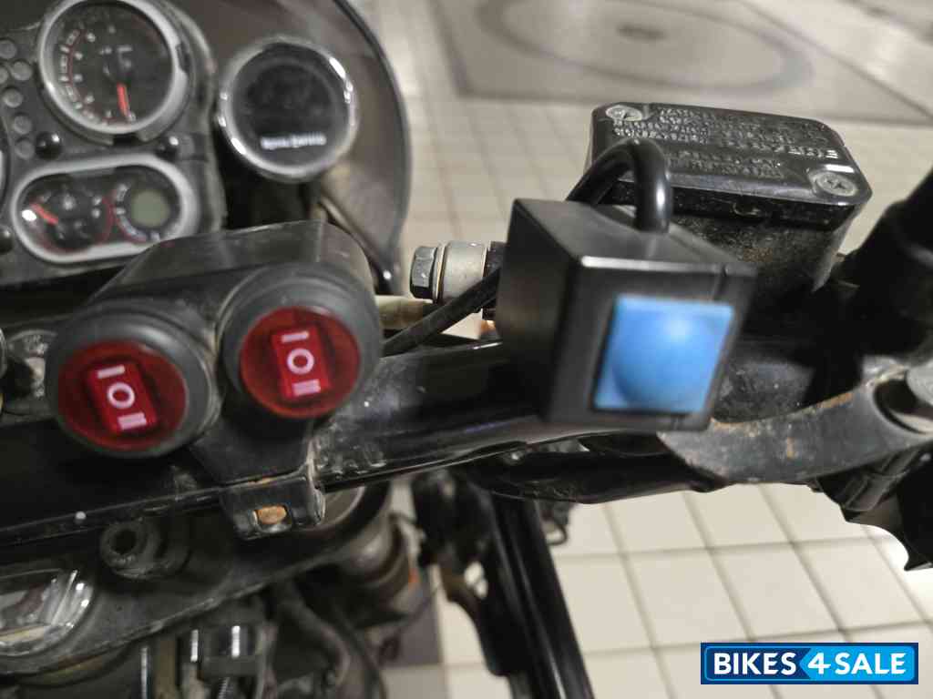 White And Blue Royal Enfield Himalayan BS VI