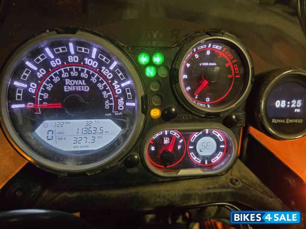 White And Blue Royal Enfield Himalayan BS VI