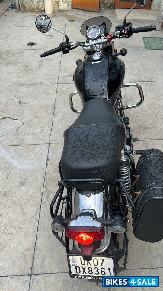 Black Honda Hness CB350 DLX Pro