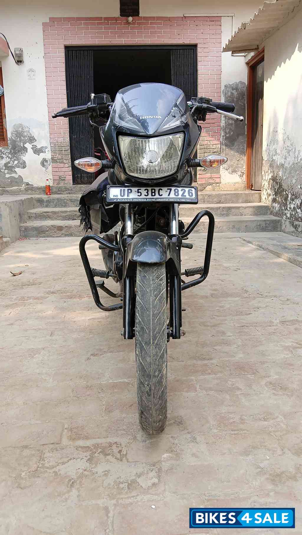 Smoke Grey Honda CB Shine