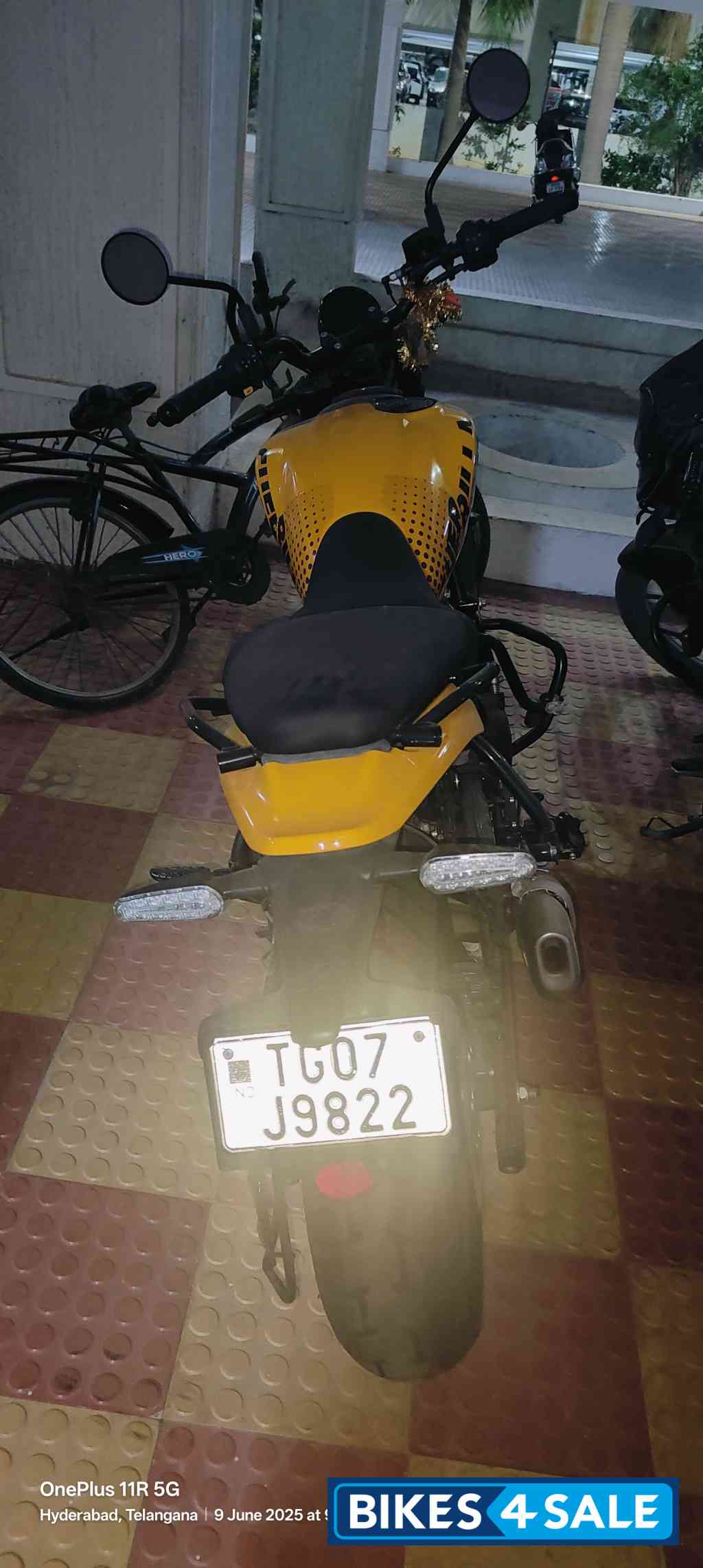 Yellow Ribbon Royal Enfield Guerrilla 450